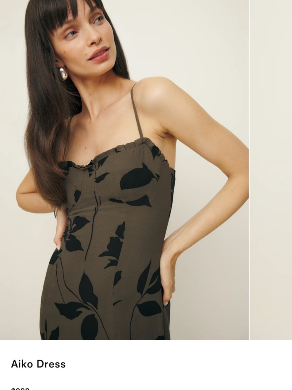 Reformation aiko dress sz 12 - Picture 2 of 9